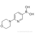 보론 산, B- [6- (4- 모르 폴리 닐) -3- 피리 디닐] -CAS 904326-93-8